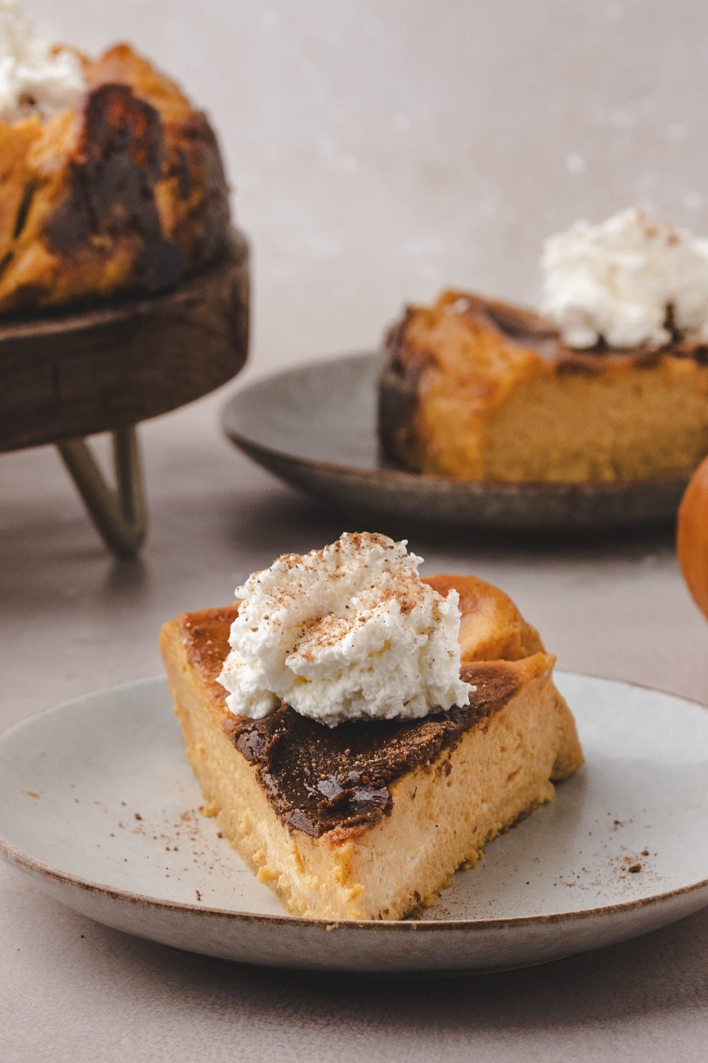 Pumpkin Spice Cheesecake (Basque)