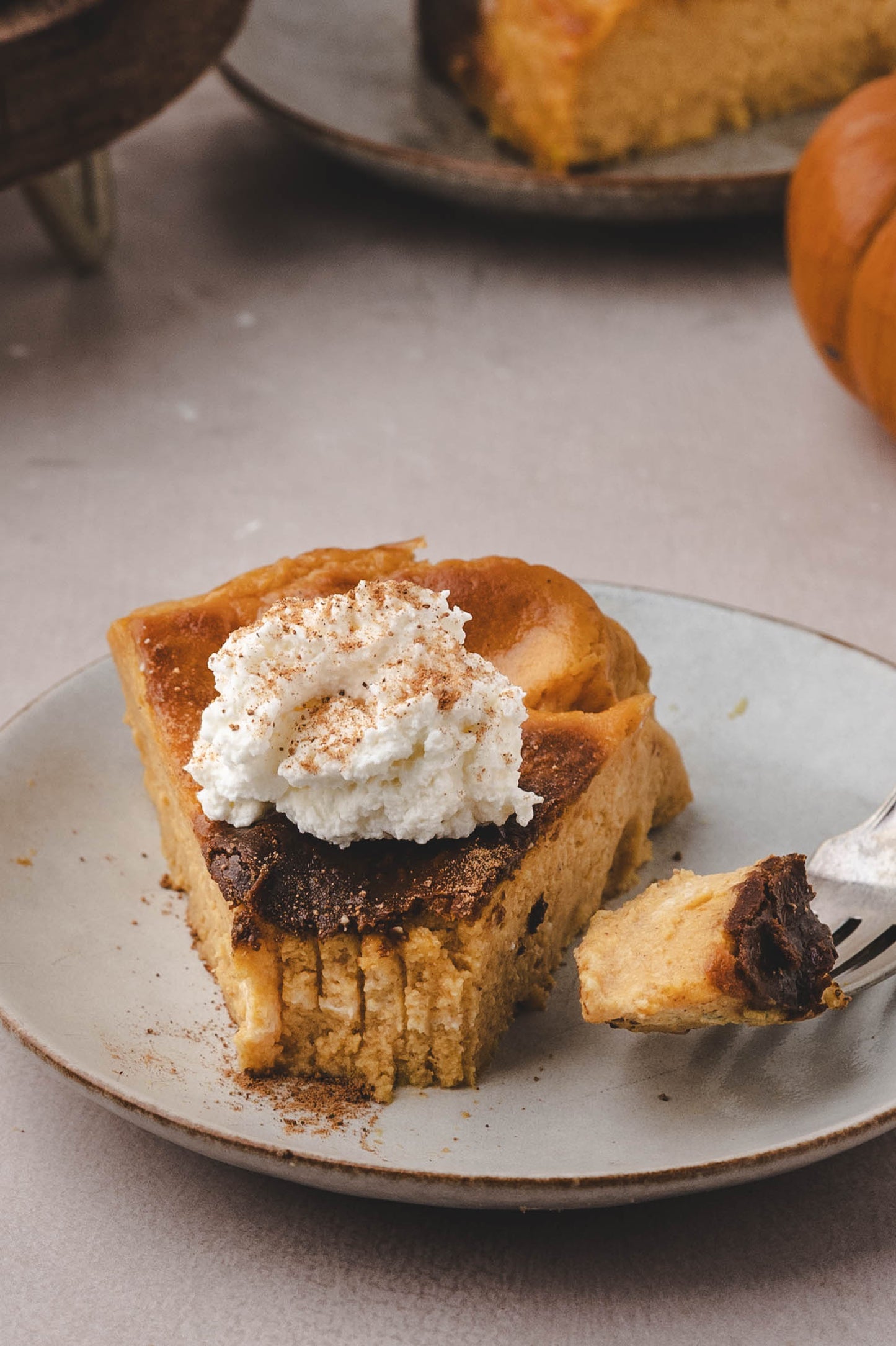 Pumpkin Spice Cheesecake (Basque)