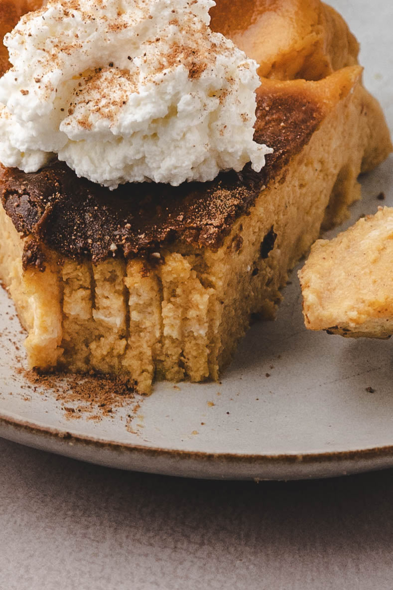 Pumpkin Spice Cheesecake (Basque)