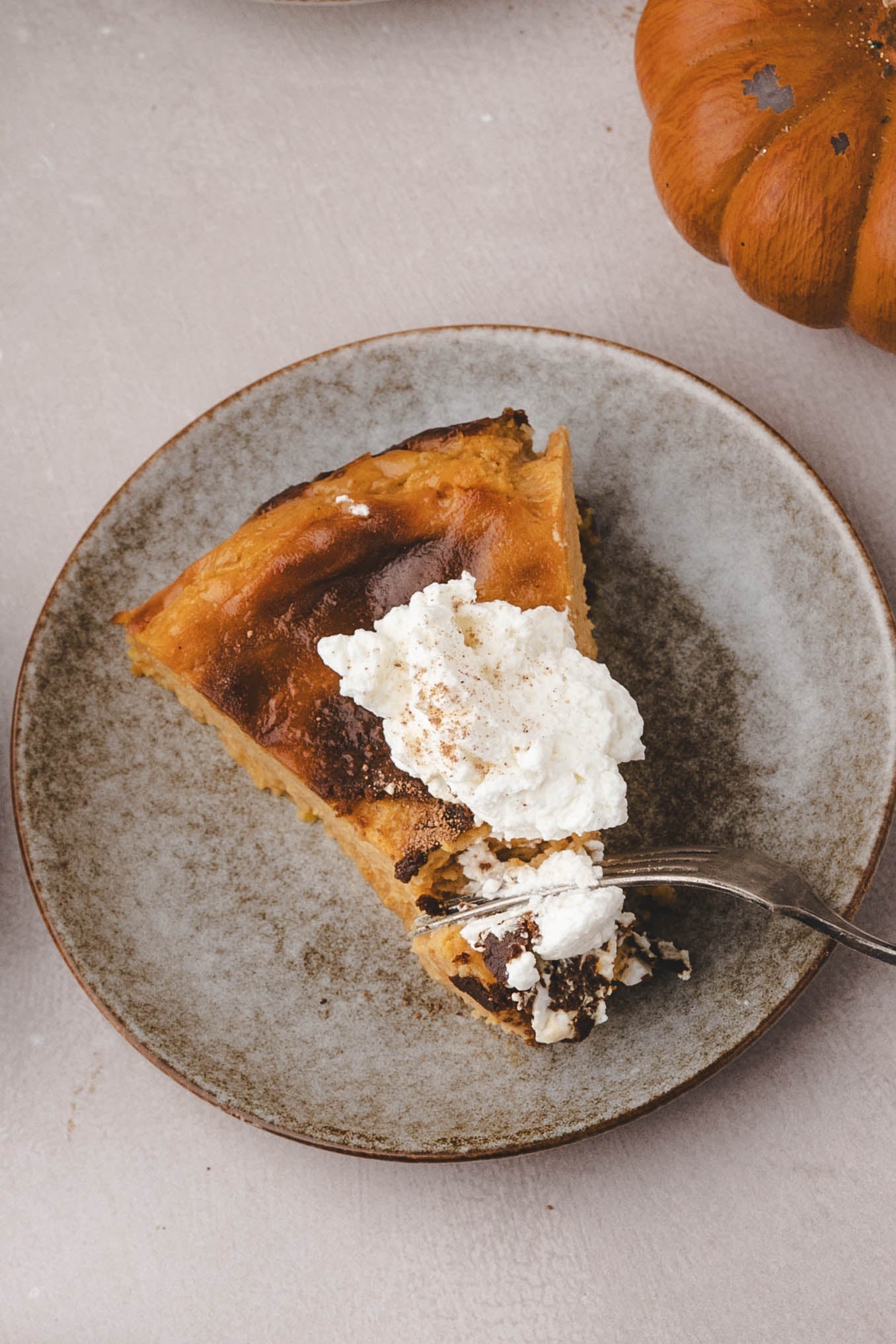 Pumpkin Spice Cheesecake (Basque)
